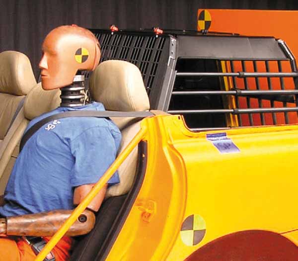 Safe Pet Crate Test Method performed on a Volvo at RISE Research Institutes of Sweden