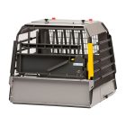 Hundbur för hundtransport i personbilar. MIMsafe VarioCage Compact XL. Den säkraste hundburen för bilar.