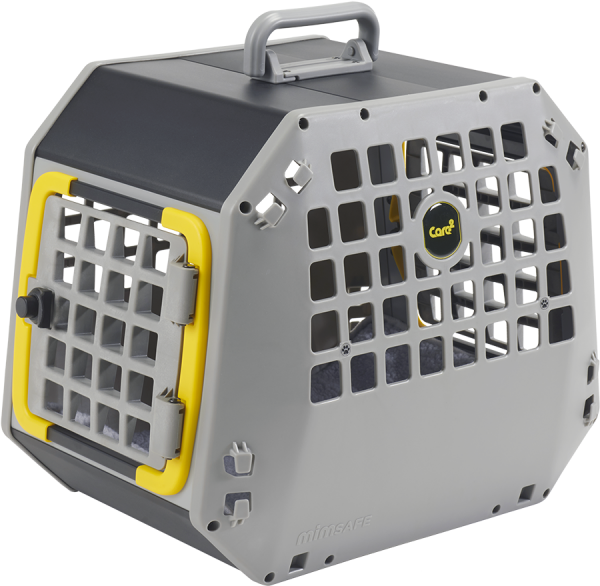 MIMsafe bärbar hundbur Care2 Medium Gray