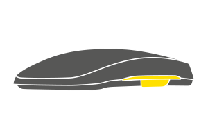 Karusell Ikon Carrier bagagebox för säkrad last