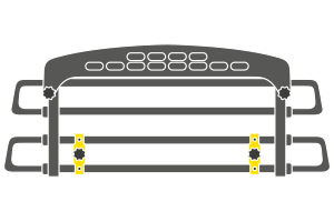 Karusell Ikon VarioBarrier HeadRest Universal lastnät