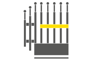 Karusell Ikon VarioGate single justerbar grind