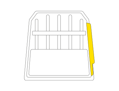 Hundgrind till bilen - 3D bild